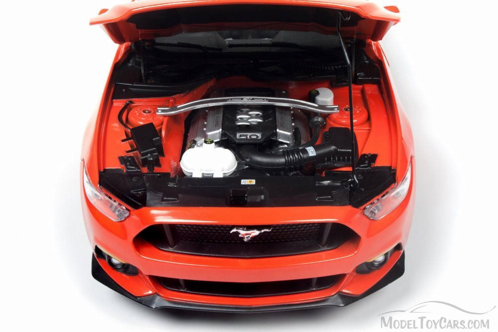 2016 Ford Mustang, Red - Auto World AW242 - 1/18 Scale Diecast