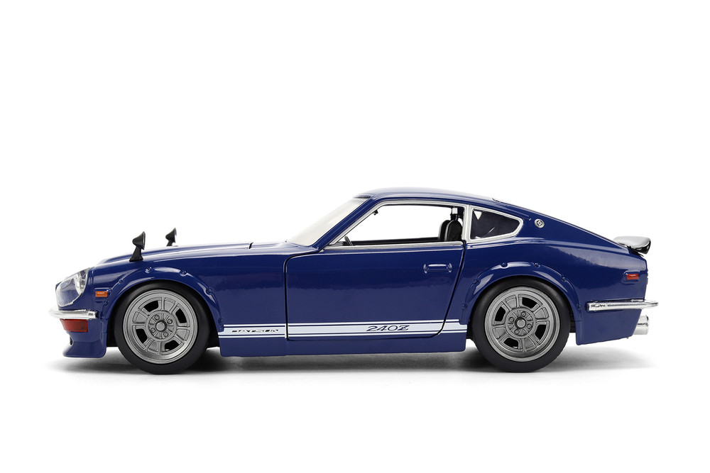 1972 Datsun 240Z, Dark Blue - Jada Toys 37020 - 1/24 Scale Diecast