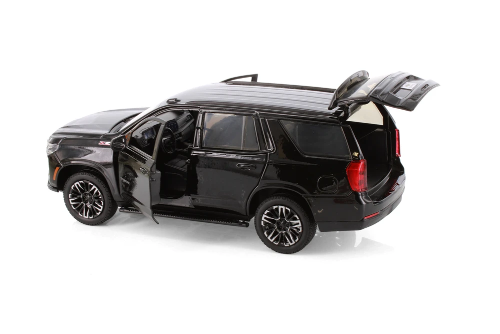 Box of 4 2025 Chevy Tahoe Z71, Assortment - Showcasts 77392D - 1/24 Scale Diecast Model Toy Cars