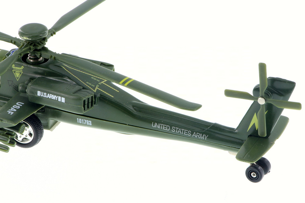 Box of 6 X-Force Commander US Army AH-64 Apache, ASSTD - Showcasts