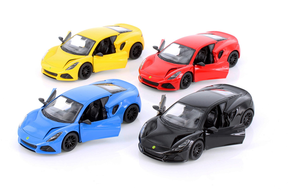 Box of 12 Lotus Emira Hardtop, Assortment - Kinsmart 5441D - 1/34