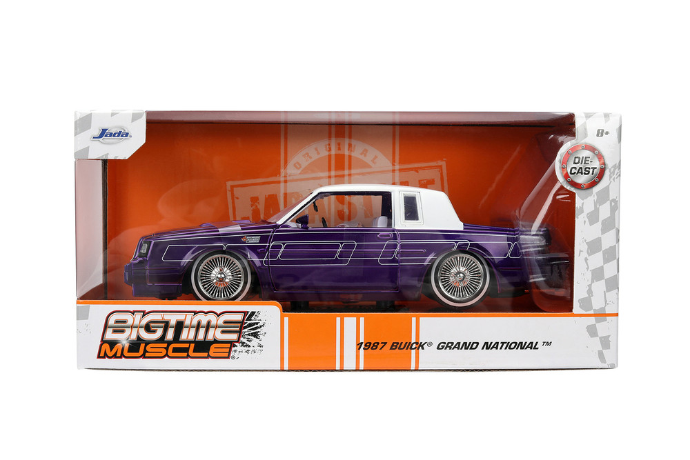 1987 Buick Grand National Hard Top, Candy Purple - Jada Toys 36343