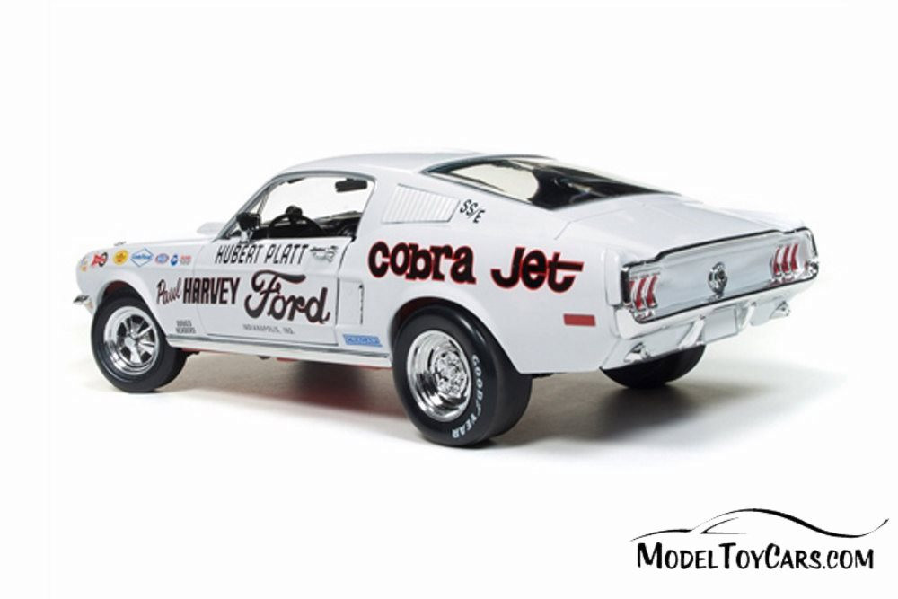 自動車 FORD MUSTANG COBRA JET 1/18 AutoWorld AUTO WORLD 2016 Ford Mustang Cobra Jet Blue LP Exclusive 1