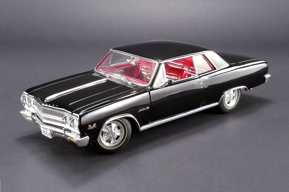 1965 Chevy Chevelle Z16 (Malibu SS 396), Black w/ Red