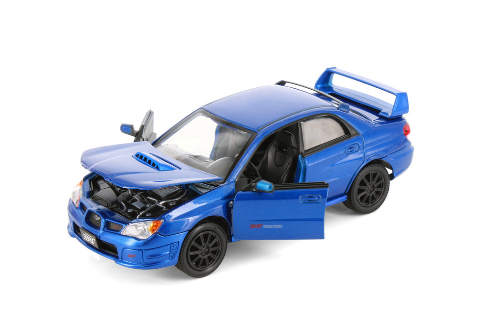 Subaru Impreza WRX STI Hardtop, Blue - Showcasts 77330D - 1/24