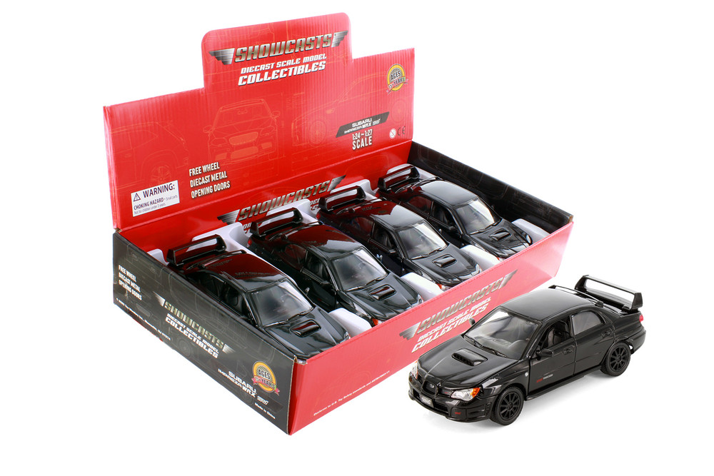 Subaru Impreza WRX STI Hardtop, Black - Showcasts 77330D - 1/24