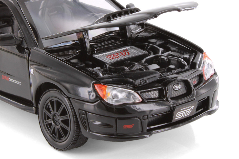 Subaru Impreza WRX STI Hardtop, Black - Showcasts 77330D - 1/24