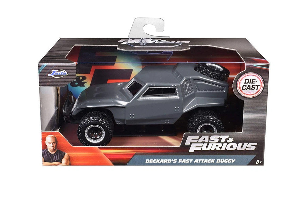 Deckard's Fast Attack Buggy, Gray - JADA Toys 97387 - 1/32 Scale