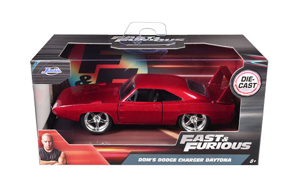 1969 Dodge Charger Daytona, Red - Jada Toys Fast & Furious 97086