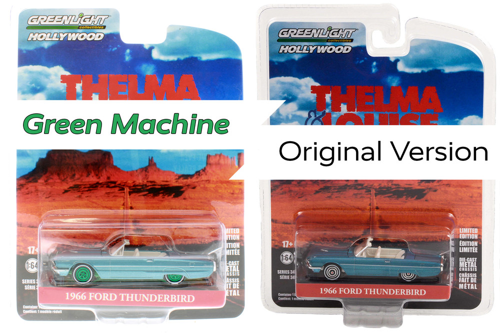 GREEN MACHINE 1966 Ford Thunderbird Convertible, Thelma & Louise