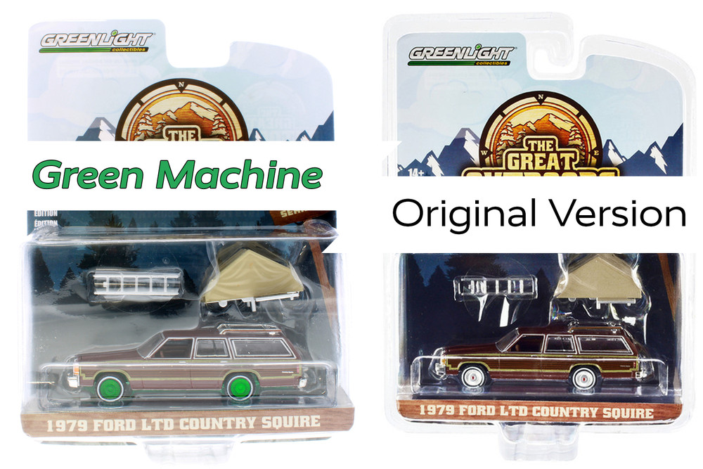 GREEN MACHINE 1979 Ford LTD Country Squire and Sleeper Tent