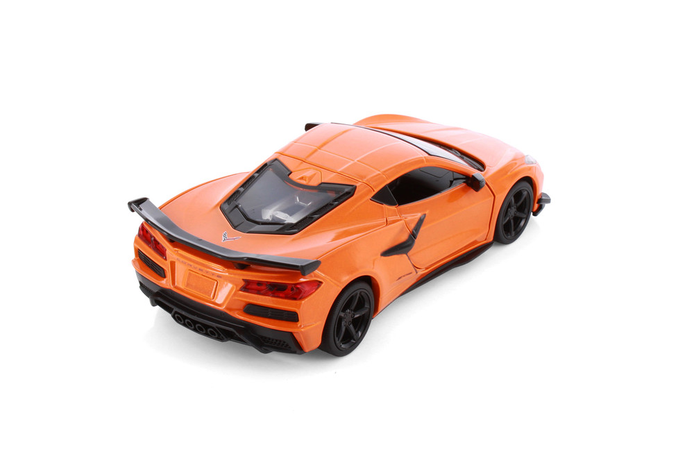 Chevy Corvette Z06, Orange - Showcasts 68289WR - 1/24 Scale Diecast Model Toy Car