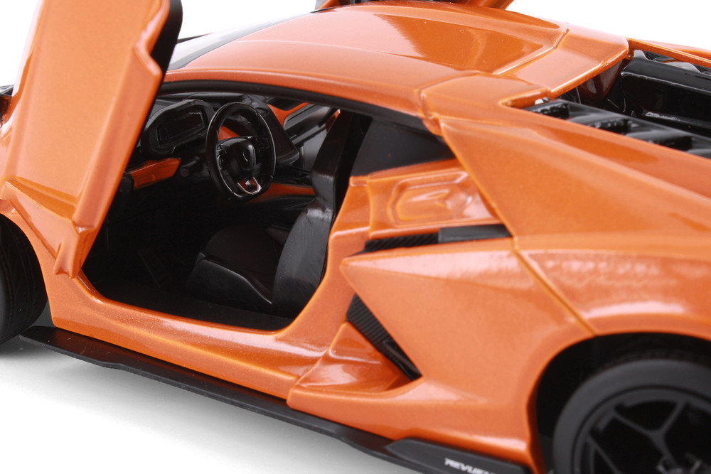 Lamborghini Revuelto Hardtop, Orange - Showcasts 68286WOR - 1/24 Scale Diecast Model Toy Car