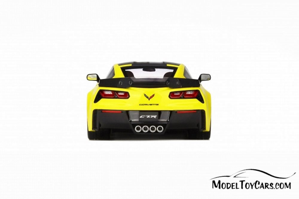 2016 Chevy Corvette Z06, Yellow - GT Spirit GT171 - 1/18 Scale Collectible Resin Model Car