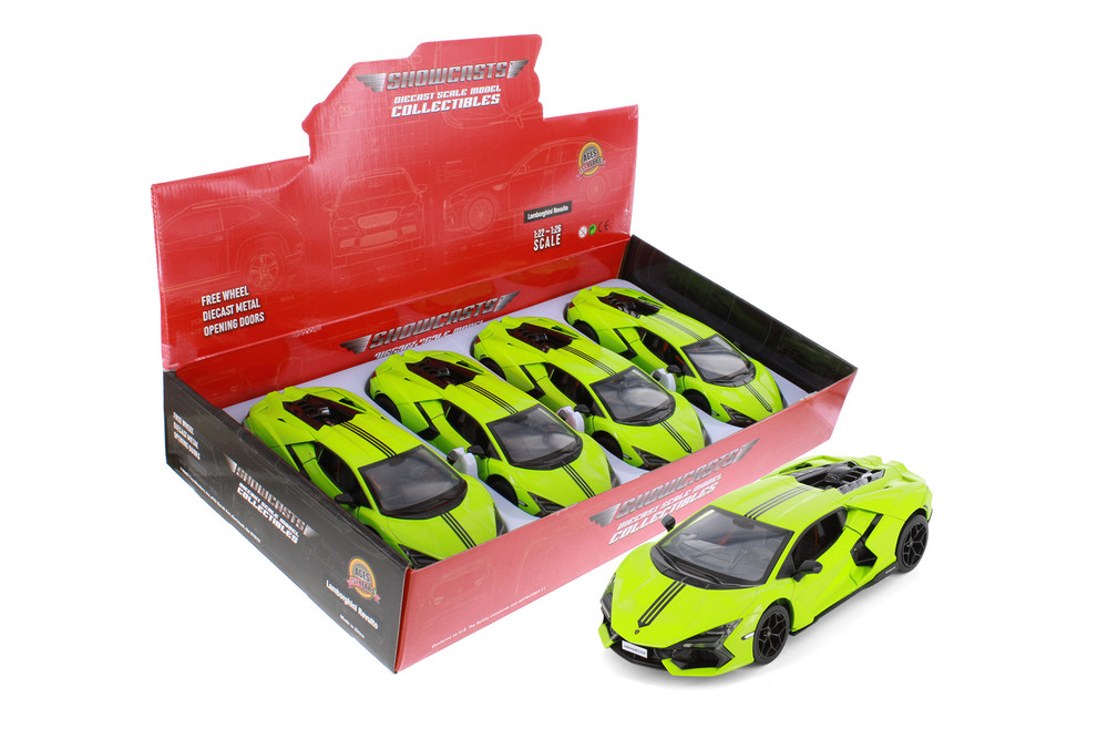 Lamborghini Revuelto Hardtop, Green - Showcasts 68286D - 1/24 Scale Diecast Model Toy Car