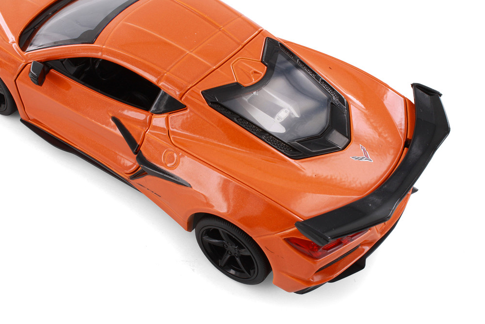 Chevy Corvette Z06, Orange - Showcasts 68289D - 1/24 Scale Diecast