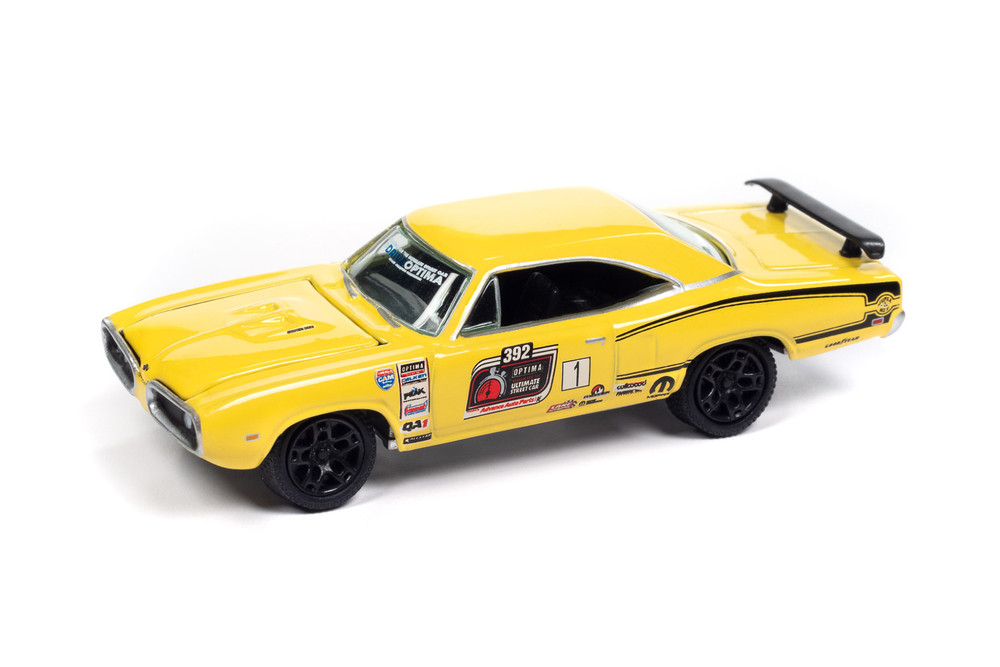 Box of 6 Classic Gold 2025 Release 1 Set B, ASSTD - Johnny Lightning JLCG033/48B - 1/64 Scale Diecast Model Toy Cars