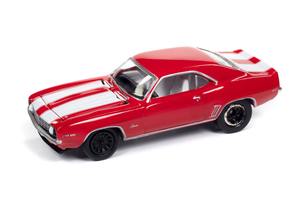 Box of 6 Muscle Cars U.S.A. 2025 Release 1 Set B, ASSTD - Johnny Lightning JLMC034/48B - 1/64 Scale Diecast Model Toy Cars