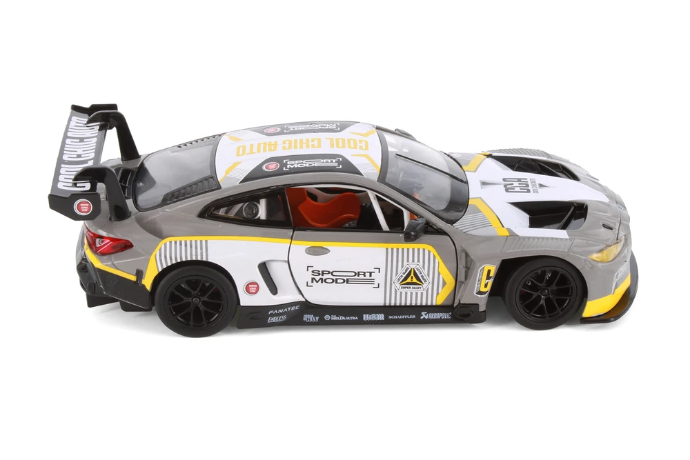 BMW M4 GT3 CCA "Cool Chic Auto", Gray - Showcasts 68282SD - 1/24 Scale Diecast Model Toy Car