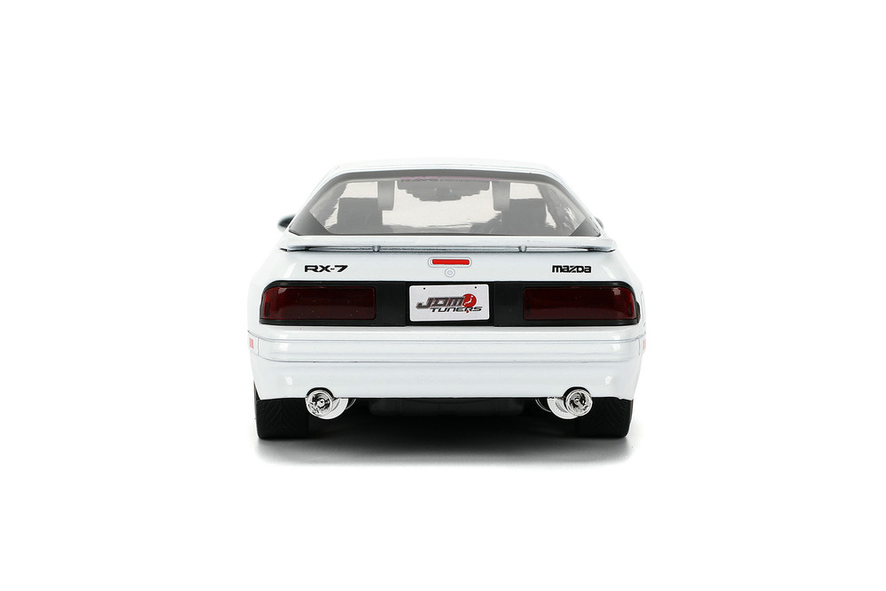 1985 Mazda RX-7 FC, White - Jada Toys 35955 - 1/24 Scale Diecast Model Toy Car