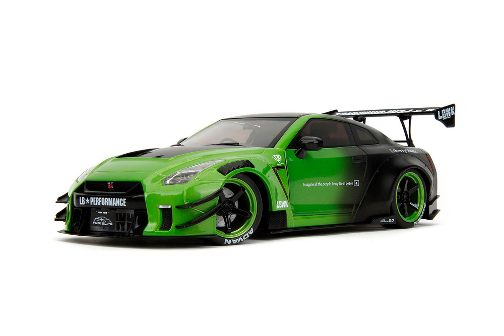 Nissan GT-R (R35) w/Liberty Walk Body Kit 2.0 & Display Base