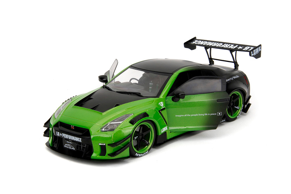 Nissan GT-R (R35) w/Liberty Walk Body Kit 2.0 & Display Base