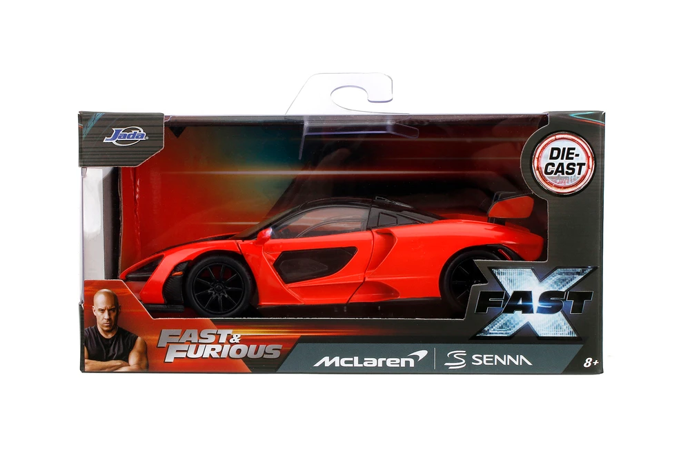 McLaren Senna "Fast X", Red/Black - Jada Toys 35614 - 1/32 Scale Diecast Model Toy Car