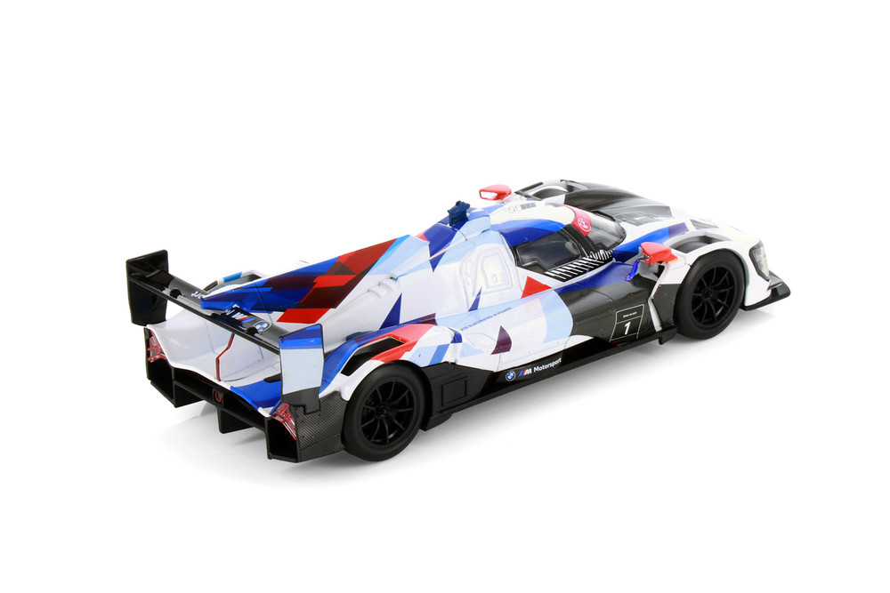 BMW M Hybrid V8, Blue/White/Red - Showcasts 68285D - 1/24 Scale Diecast Model Toy Car