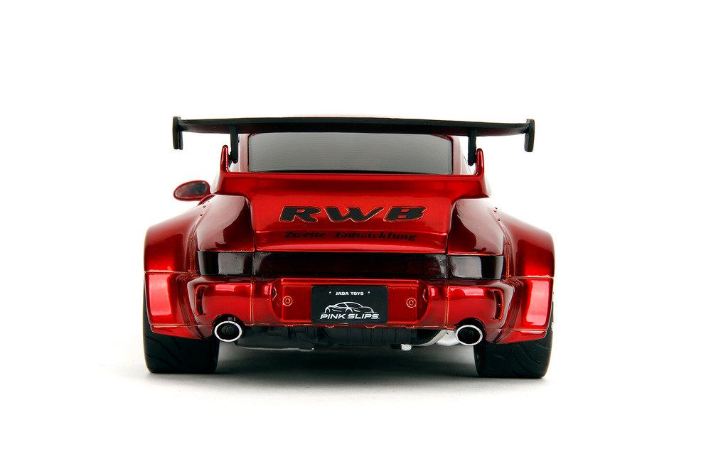 Rauh-Welt Begriff (RWB) Body Kit w/Display Base, Red - Jada Toys 35726 - 1/18 Scale Diecast Model Toy Car