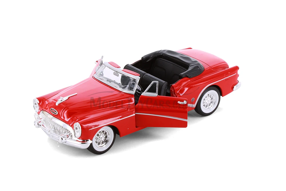 Box of 4 1953 Buick Skylark Convertible/Soft Top, ASSTD - Showcasts® 24027C/4D - 1/24 Scale Diecast Model Toy Cars