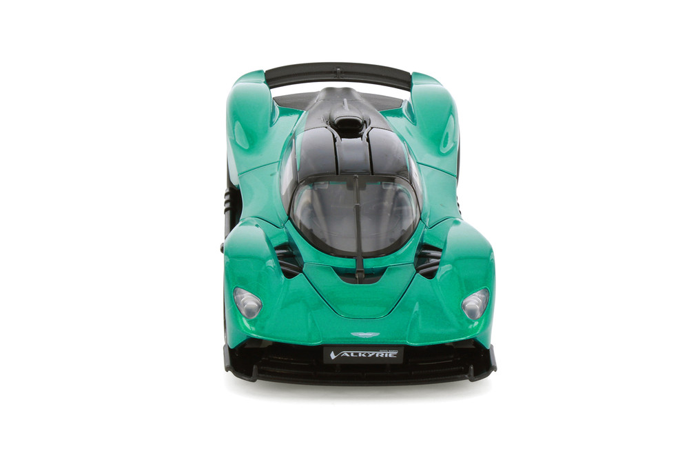 2024 Aston Martin Valkyrie, Green - Showcasts 661298D - 1/24 Scale Diecast Model Toy Car