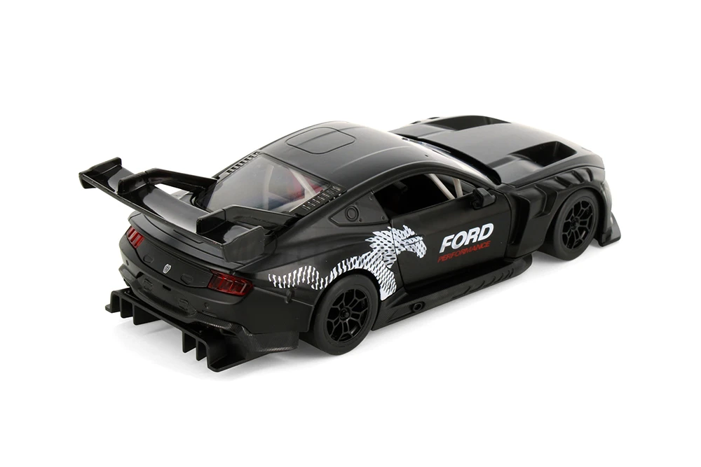 2024 Ford Mustang GT3, Black - Showcasts 661293D - 1/24 Scale Diecast Model Toy Car