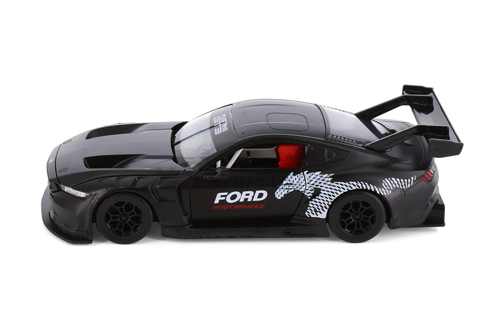 2024 Ford Mustang GT3, Black - Showcasts 661293D - 1/24 Scale Diecast Model Toy Car