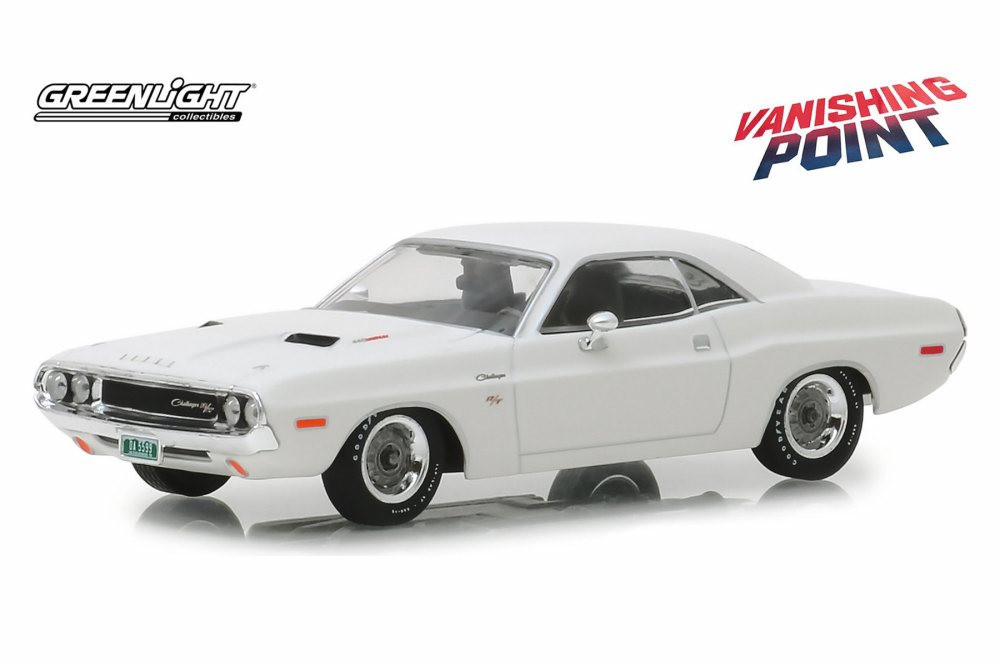 1970 Dodge Challenger R/T, Vanishing Point - Greenlight 86545 - 1