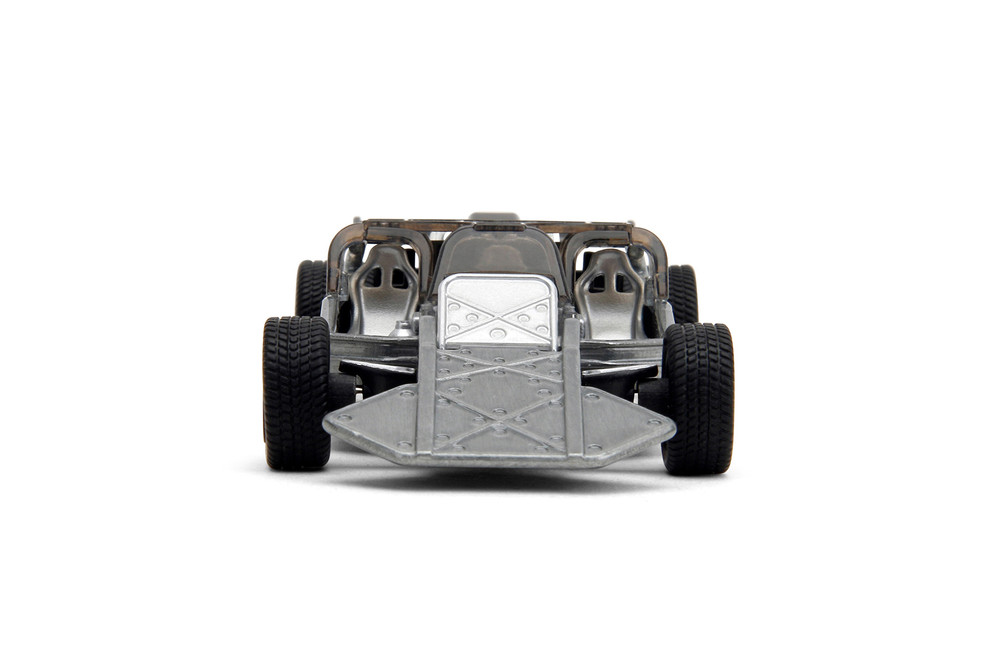 Flip Car F6, Raw Metal Gray - Jada Toys 34445 - 1/32 Scale Diecast Model Toy Car