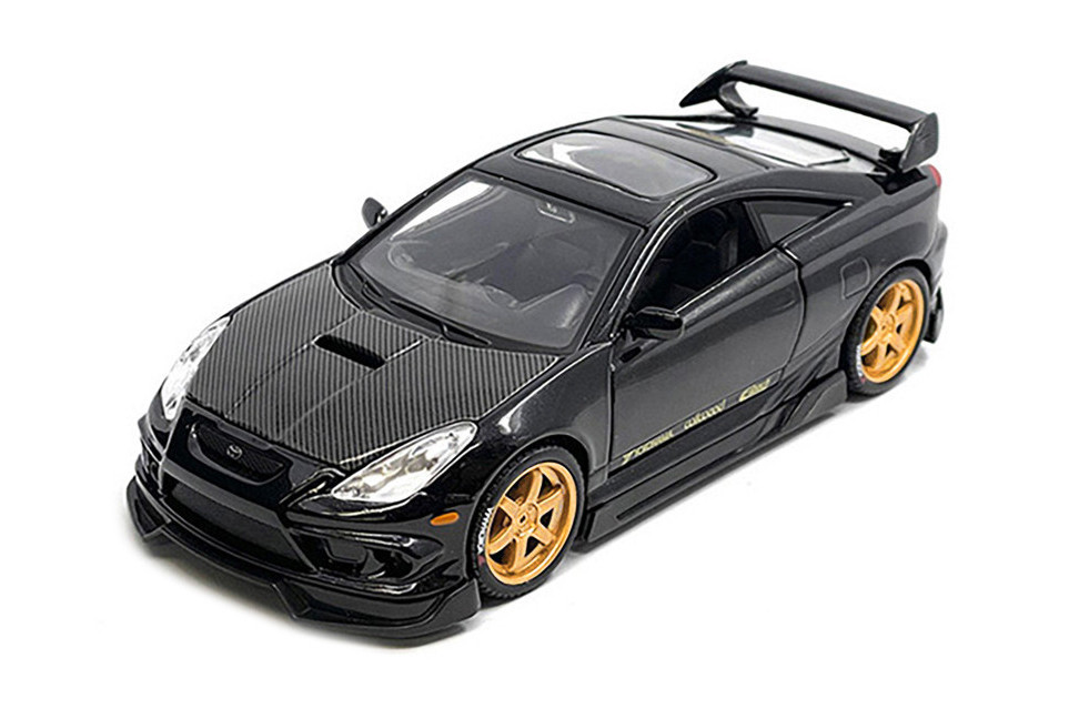 Toyota Celica GT-S, Black - Maisto 38544BK - 1/24 Scale Diecast Model Toy Car