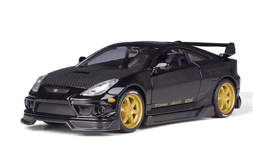 Toyota Celica GT-S, Black - Maisto 38544BK - 1/24 Scale Diecast Model Toy Car