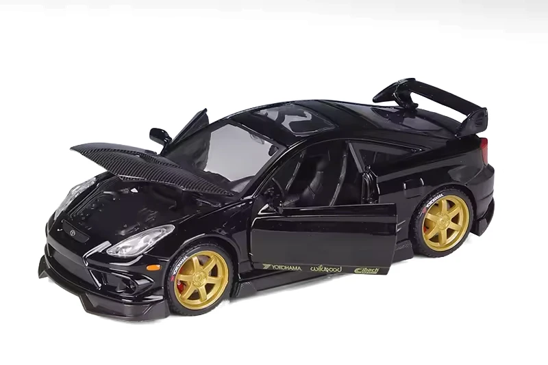 Toyota Celica GT-S, Black - Maisto 38544BK - 1/24 Scale Diecast Model Toy Car