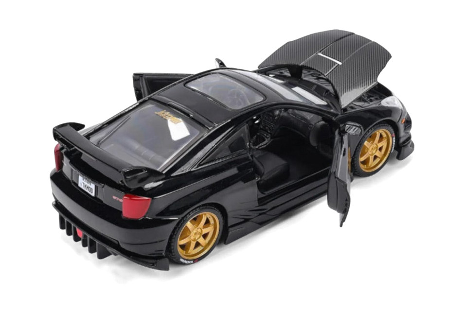 Toyota Celica GT-S, Black - Maisto 38544BK - 1/24 Scale Diecast Model Toy Car