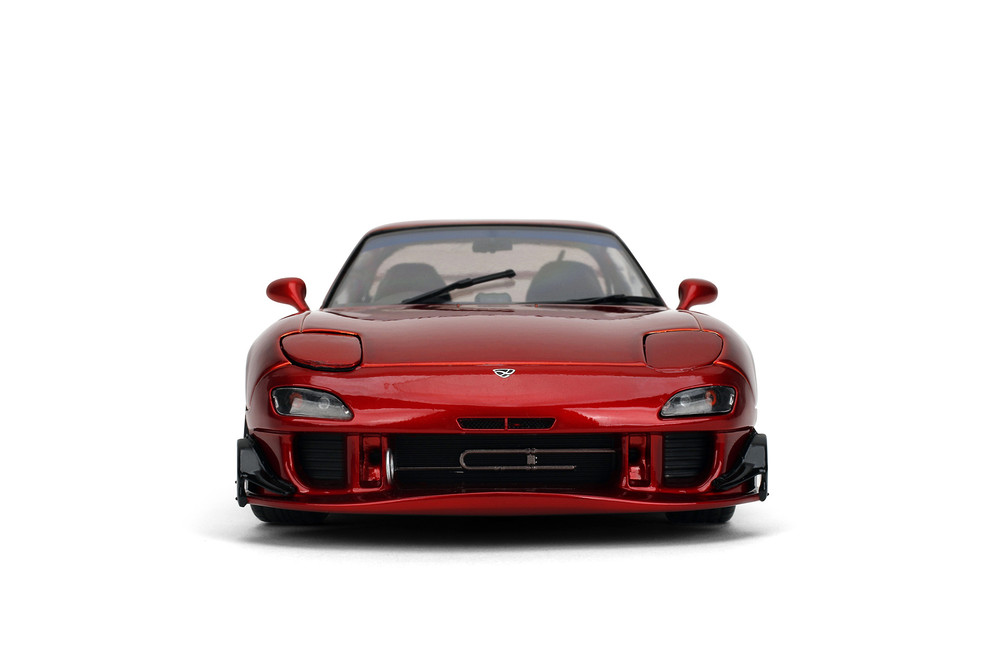 Mazda RX7 Type RS (FD3S) w/Display Base, Candy Red - Jada Toys 36471 - 1/18 Scale Diecast Model Toy Car
