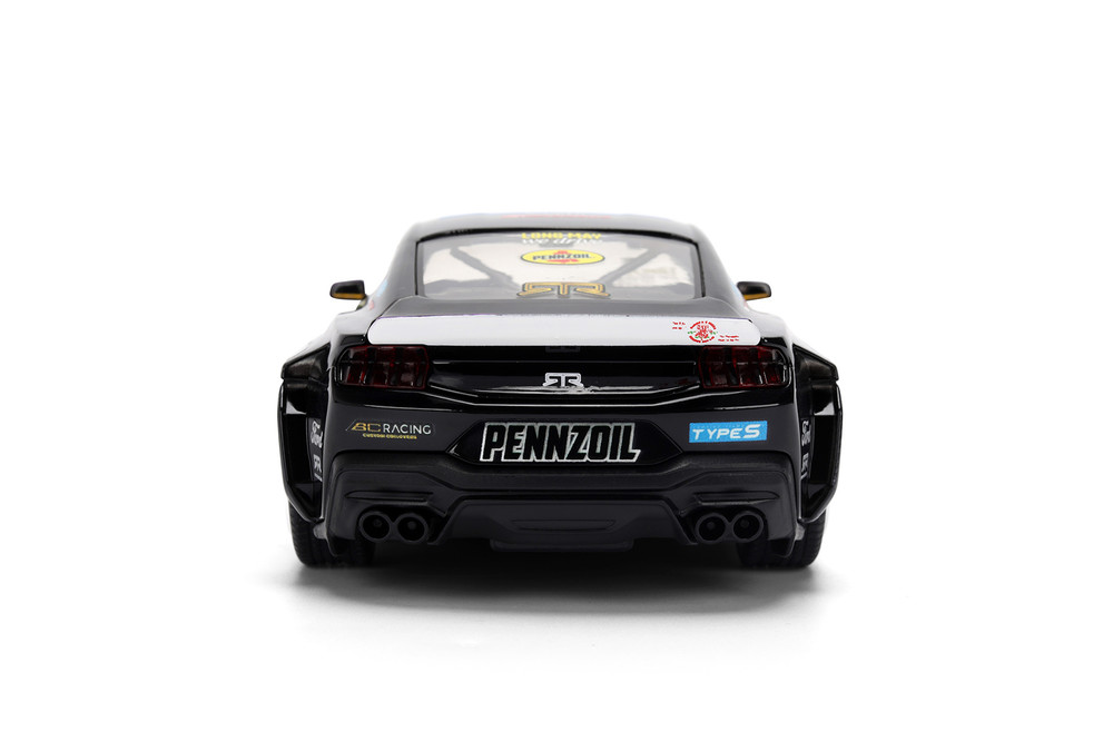 2025 Ford Mustang RTR "Pennzoil", #88 Chelsea Denofa - Jada Toys 37326/4 - 1/24 Scale Diecast Model Toy Car