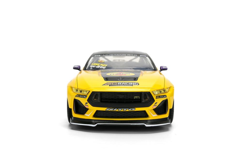2025 Ford Mustang RTR "Pennzoil", #88 Chelsea Denofa - Jada Toys 37326/4 - 1/24 Scale Diecast Model Toy Car
