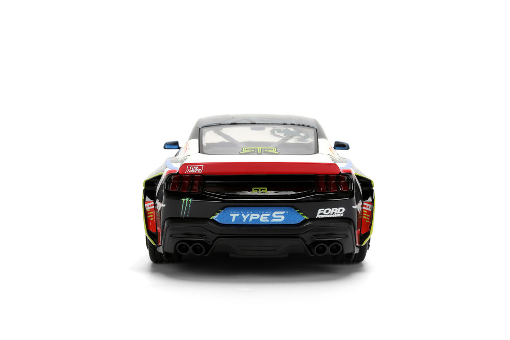2025 Ford Mustang RTR, #25 Vaughn Gittin Jr. - Jada Toys 37246/4 - 1/24 Scale Diecast Model Toy Car