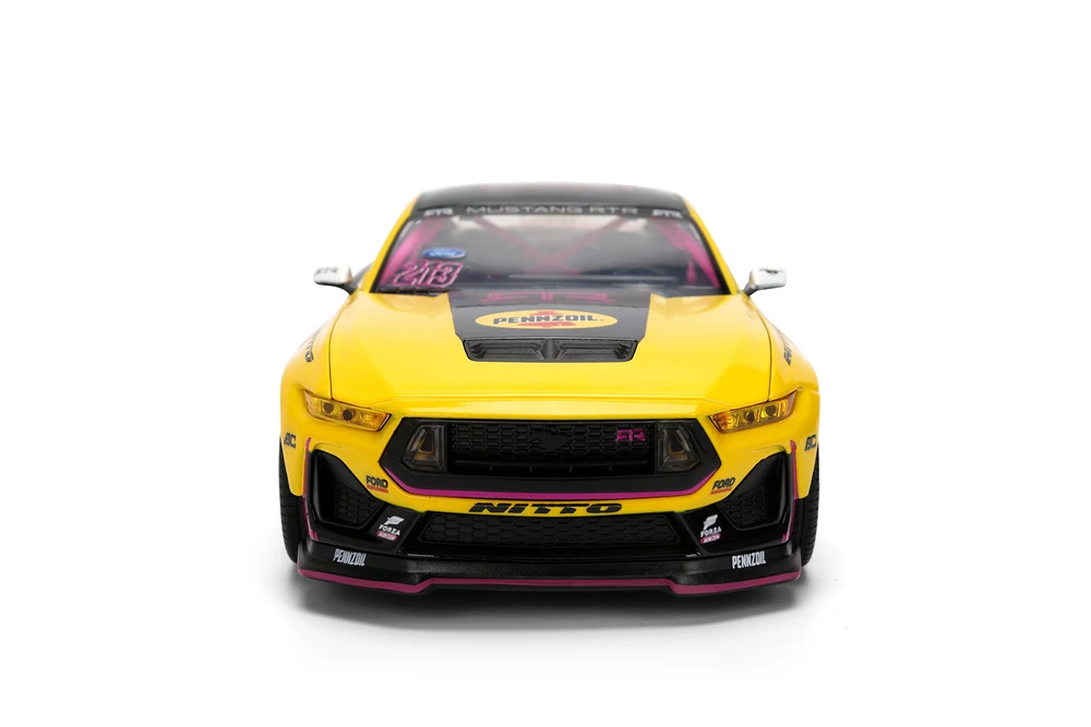 2025 Ford Mustang RTR "Pennzoil", #213 Ben Hobson - Jada Toys 37245/4 - 1/24 Scale Diecast Model Toy Car