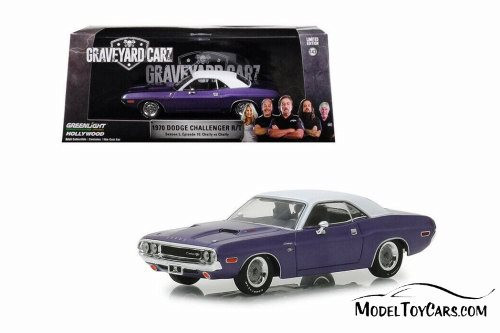 1970 Dodge Challenger R/T Hard Top, Graveyard Carz - Greenlight