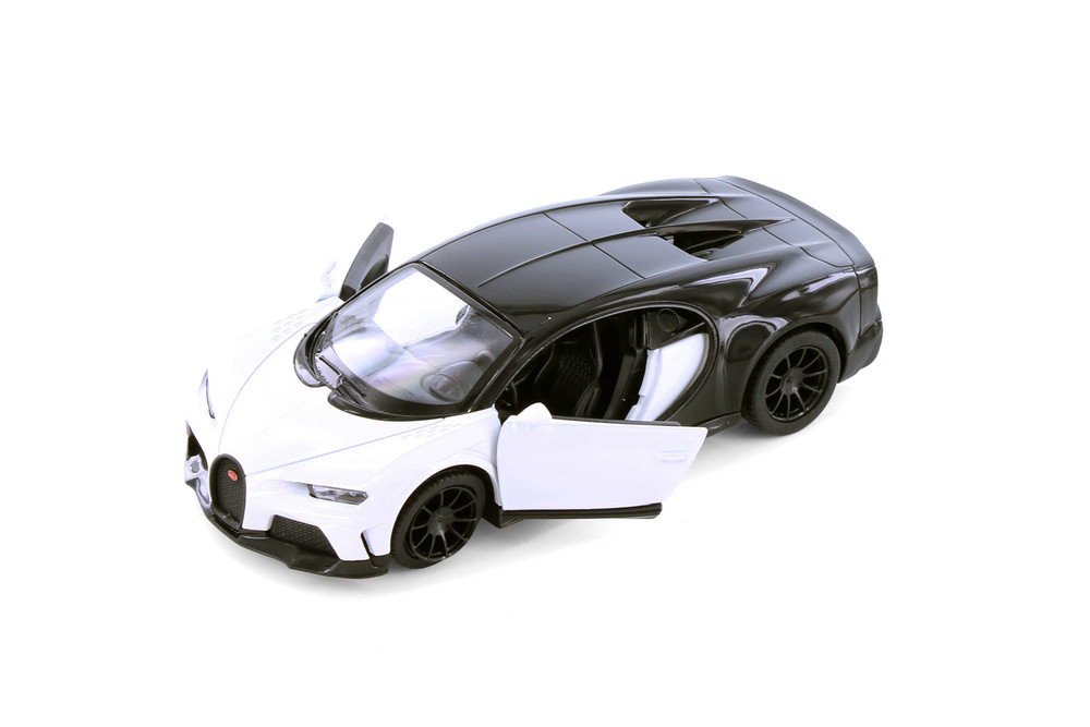 Box of 12 Bugatti Collection Assortment - Kinsmart 5480D - 5" Scale Diecast Model Toy Cars