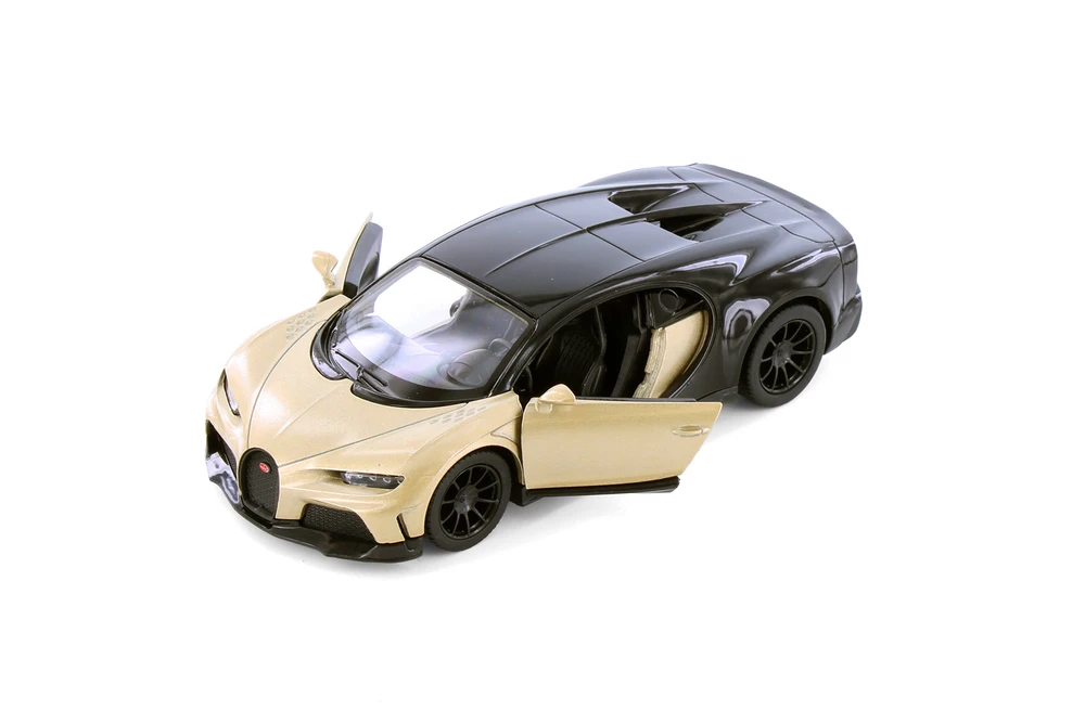 Box of 12 Bugatti Collection Assortment - Kinsmart 5480D - 5" Scale Diecast Model Toy Cars