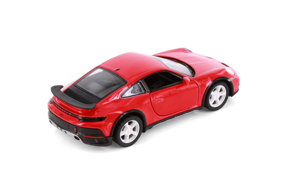 Box of 12 Porsche 911 Rallye, Assortment - Kinsmart 5467D - 1/36 Scale Diecast Model Toy Car