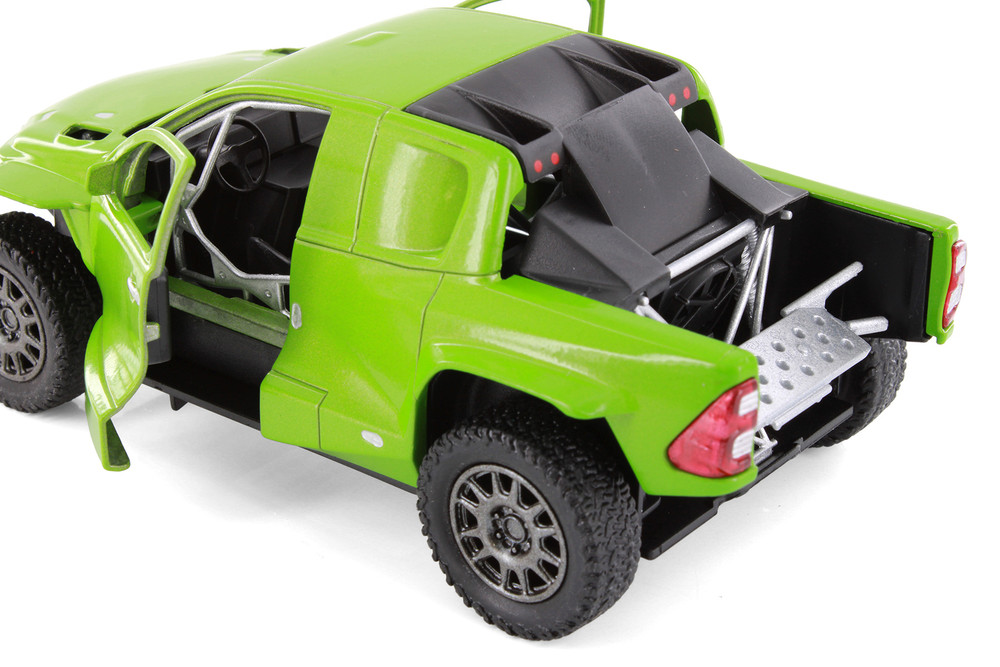 Box of 12 Toyota GR DKR Hilux Pickup Truck, ASSTD - Kinsmart 5468D