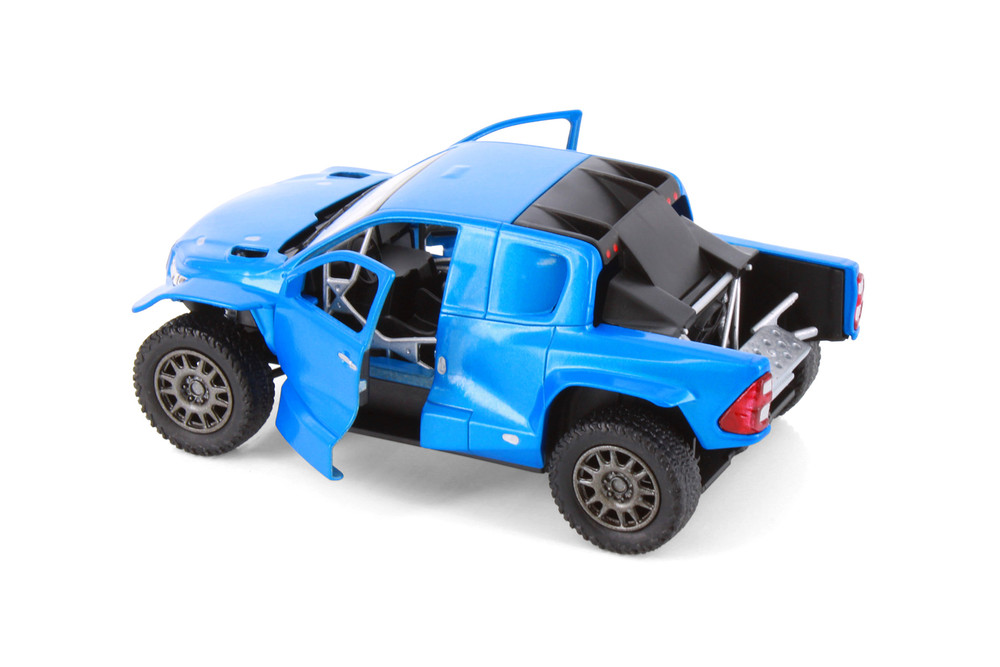 Box of 12 Toyota GR DKR Hilux Pickup Truck, ASSTD - Kinsmart 5468D